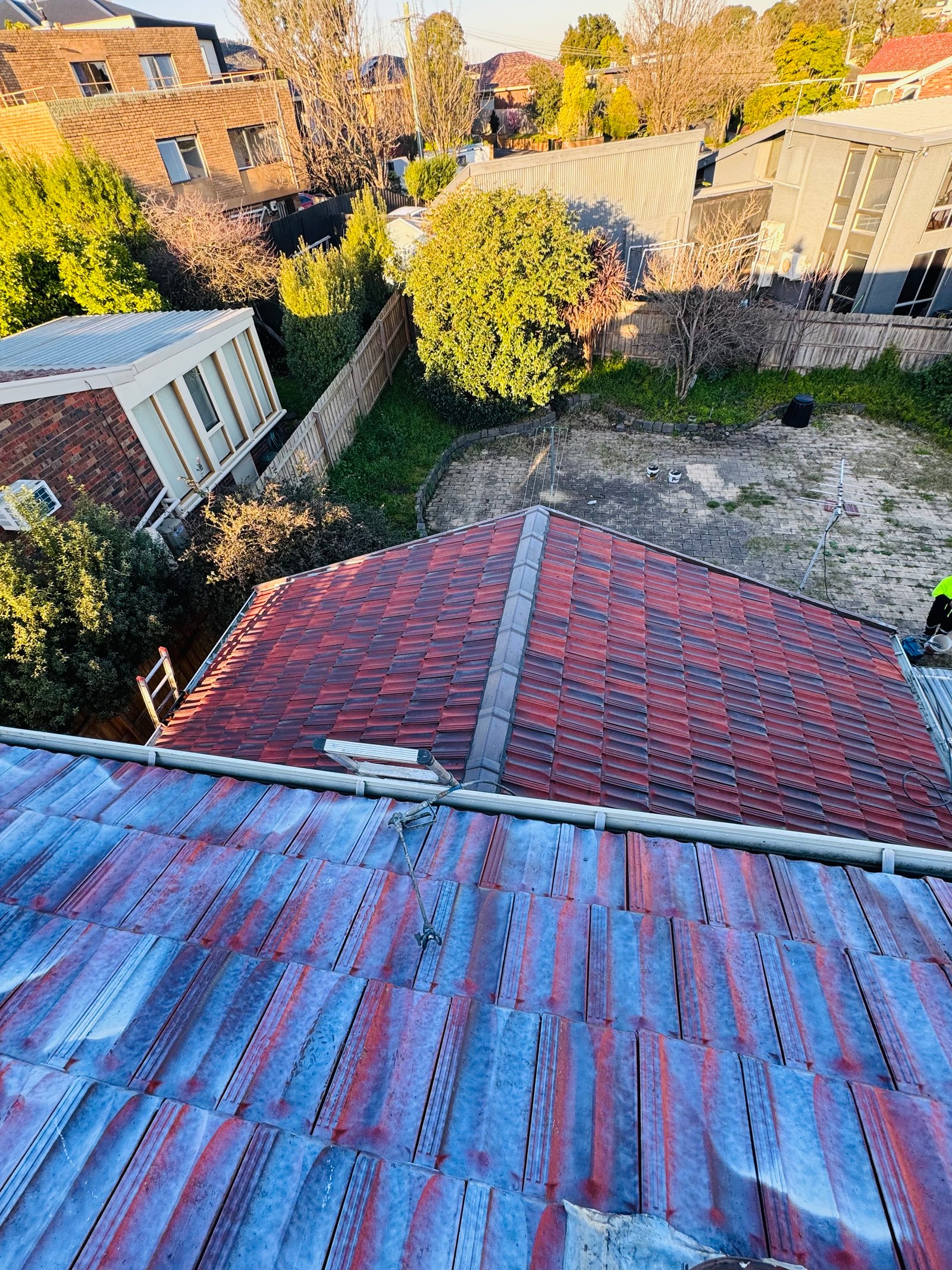 Roof Cleaning Project